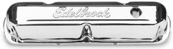 Edelbrock Chrome Steel Valve Covers Mopar LA V8 5.2L, 5.9L